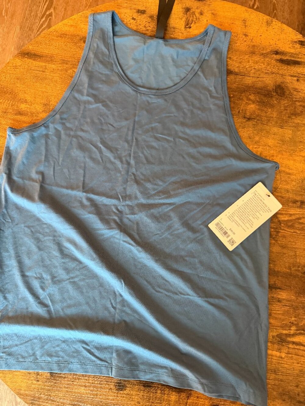 Lululemon Fundamental Tank Men's Large Blue NWT
